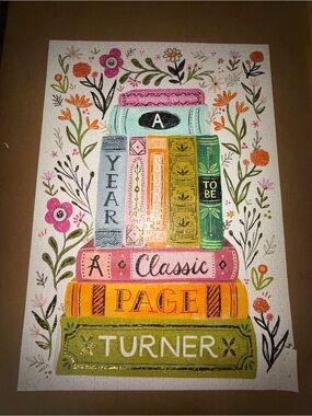Werkshoppe Page Turner 1000 Piece Book Themed Jigsaw Pizzle
